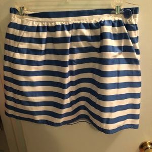 Lilly Pulitzer striped skirt, size L, worn once!